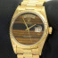 Rolex President Day Date Ref 18038 18K Gold Tiger Eye Dial
